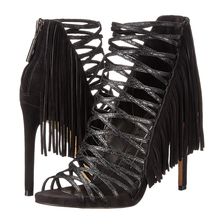 Dolce Vita Harrow Black Snake Leather