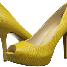 Nine West Qtpie Yellow Reptile
