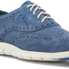 Cole Haan Zerogrand Wing Ox Regatta Suede/Optic White