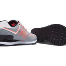 Incaltaminte Femei New Balance Womens Neon Lights 574 Light Grey with Coral