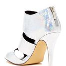 Incaltaminte Femei Michael Antonio Jaws-Met Heeled Sandal Silver