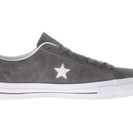 Incaltaminte Femei Converse One Starreg Premium Suede Ox ThunderWhiteWhite