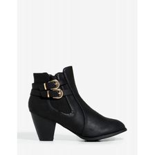 Incaltaminte Femei CheapChic Tail-3 Sweet Revenge Bootie Black