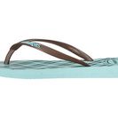 Incaltaminte Femei Havaianas Slim Retro Flip Flops Ice Blue