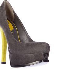 Fendi Pumps High Heel Pistacchio Grey