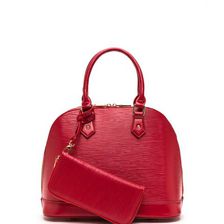 Accesorii Femei CheapChic Bag Envy Dome Satchel And Wallet Set Red
