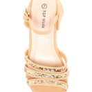 Incaltaminte Femei Top Guy Potato Embellished Wedge Sandal BEIGE