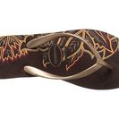 Incaltaminte Femei Havaianas High Light II Flip Flops Dark BrownRose Gold