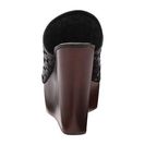 Incaltaminte Femei Rachel Zoe Kiley Black Brushed Woven Leather