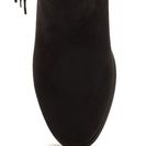 Incaltaminte Femei CheapChic Fringe Fandom Faux Suede Booties Black