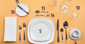 Reguli de eticheta la masa: Cum se foloseste fiecare dintre obiectele din fata ta