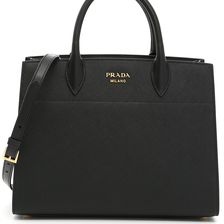 Prada Biblioteque Handbag NERO