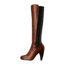 Incaltaminte Femei Frye Mikaela Stretch Tall Redwood Smooth Vintage Leather