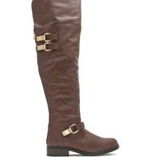 Incaltaminte Femei CheapChic Moto Ride Tall Boots Brown