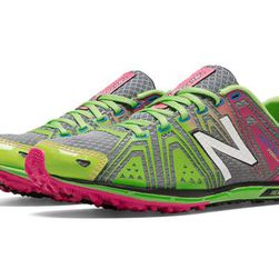 Incaltaminte Femei New Balance Womens XC700v3 Spikeless Silver with Lime Green Exuberant Pink