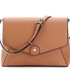 Accesorii Femei Kelly Katie Kelly Katie Saffiano Envelope Crossbody Bag Tan