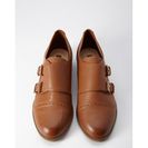Incaltaminte Femei Forever21 Faux Leather Buckled Oxfords Tan