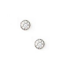 Bijuterii Femei Forever21 Rhinestone Flower Studs Silverclear