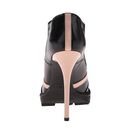 Incaltaminte Femei Alexander McQueen Scarpa Pelle SGomma BlackBlackTeint