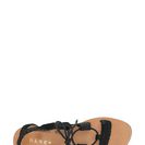 Incaltaminte Femei Hinge Ella Lace-Up Sandal Women BLACK SUEDE