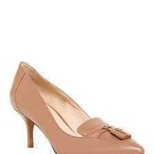 Incaltaminte Femei Nine West Maizah Leather Pump NATURAL LE