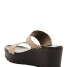 Incaltaminte Femei Callisto Lucky 2 Band Platform Wedge Sandal DUSTY TAUPE