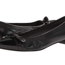 Stuart Weitzman Bowgaloo Black Nappa Leather
