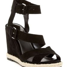 Incaltaminte Femei Marc Fisher Karla Wedge Sandal BLACK