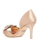 Incaltaminte Femei Badgley Mischka Reality Embellished Pump LATTE SATN