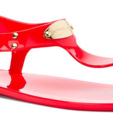 Michael Kors MK Plate Jelly Sandal Coral Reef