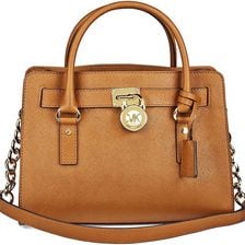 Michael Kors Hamilton Satchel Handbag in Luggage - Tan MK30S2GHMS3L-230 N/A