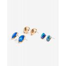 Bijuterii Femei CheapChic Galactic Finish 3pair Earring Set Royal