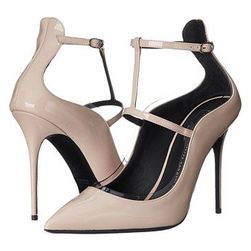 Incaltaminte Femei Giuseppe Zanotti T-Strap Pump w PVC Trim Ver Sand