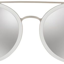Ralph Lauren Double-Bridge Sunglasses Mirror Grey