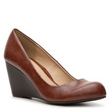 Incaltaminte Femei CL By Laundry Nima Wedge Pump Cognac