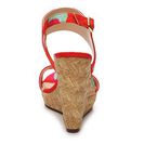 Incaltaminte Femei Jessica Simpson Jeisha Watercolor Wedge Sandal Red Multi