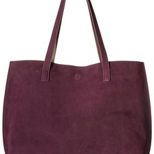 Gabriella Rocha Ila Faux Suede Reversible Tote Plum/Taupe
