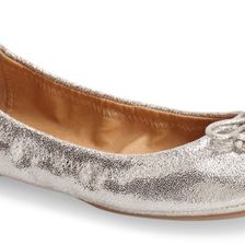 Lucky Brand Eadda Flat - Wide Width Available LIGHT PEWTER