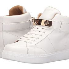 Incaltaminte Femei COACH Richmond Swagger Hi Top Wedge White Soft Nappa