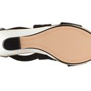 Incaltaminte Femei Dune London Kaye Wedge Sandal BlackWhite