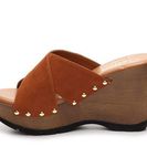 Incaltaminte Femei Callisto of California Cinamon Wedge Sandal Cognac