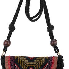 The Sak Sayulita Mini Flap Black Tribal