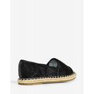 Incaltaminte Femei CheapChic Bona-13 Back For More Espadrille Flat Black