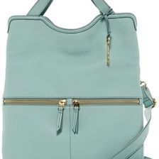 Fossil Erin Leather Shoulder Bag SEA GLASS