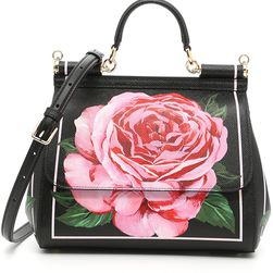 Dolce & Gabbana Sicily Handbag ROSE F.DO NERO