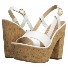Diane von Furstenberg Raleigh White Vacchetta