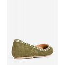 Incaltaminte Femei CheapChic Pippa-36f To The Point Flat Olive