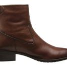 Incaltaminte Femei Frye Ruby Short Back Zip Brown Smooth Vintage Leather
