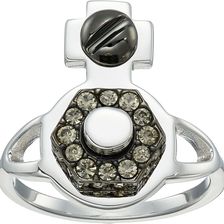 Vivienne Westwood Jolene Orb Ring Black Diamond
