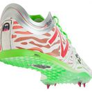 Incaltaminte Femei New Balance Womens MD800v3 Spike White with Lime Race Red